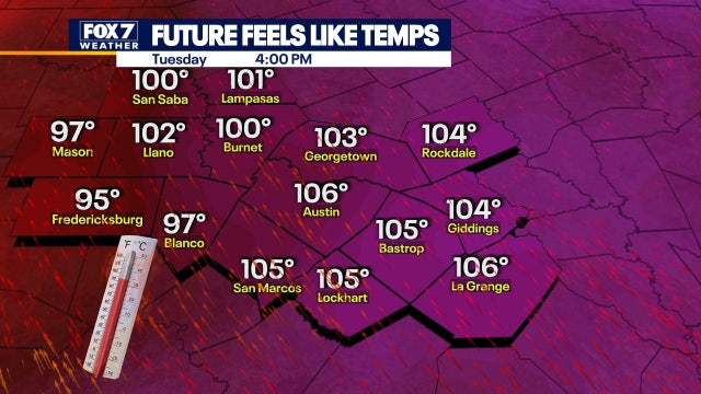 Triple digit temperatures return with good weather changes ahead