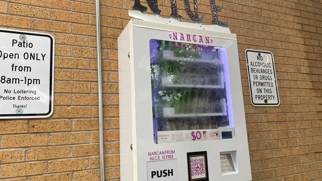 Narcan vending machine in Austin up and running