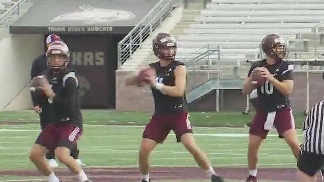 Layne Hatcher named Texas State Bobcats starting quarterback
