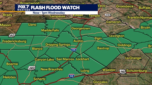 Storms, scattered showers expected; Flash Flood Watch canceled