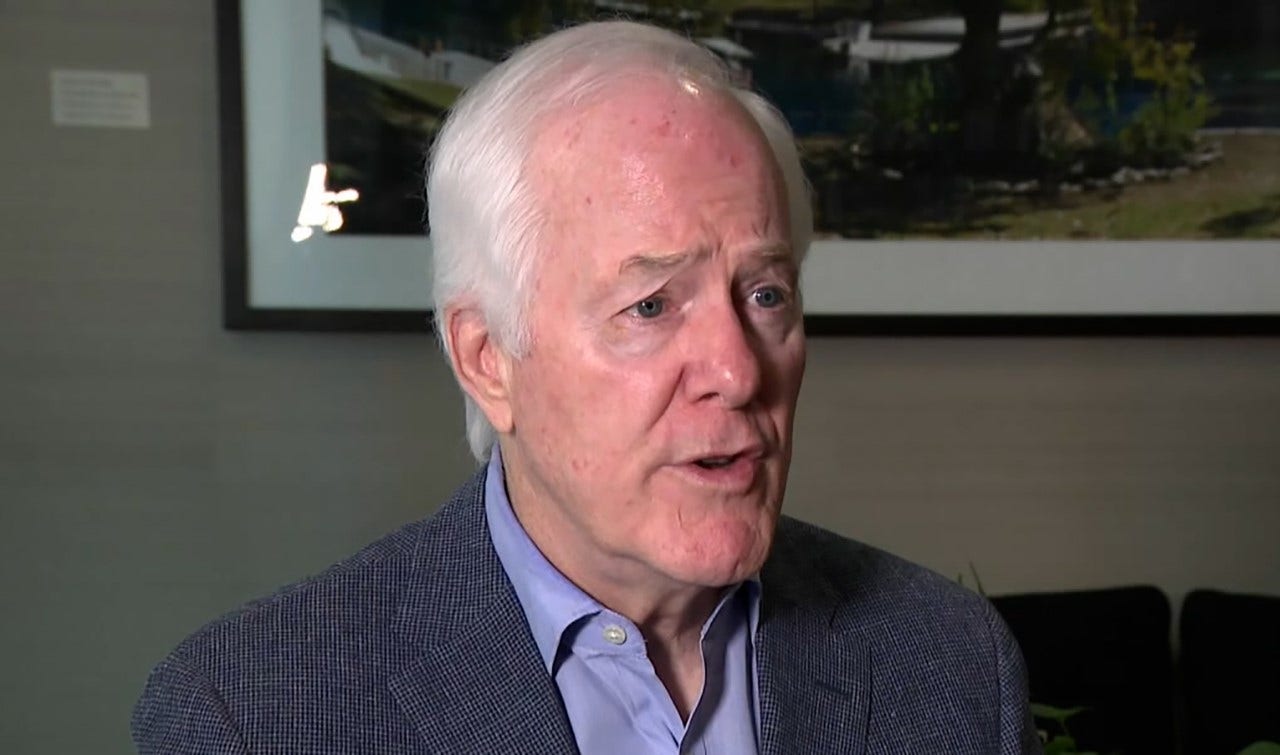 Texas U.S. Senate race: Sen. John Cornyn speaks on experience, potential runoff