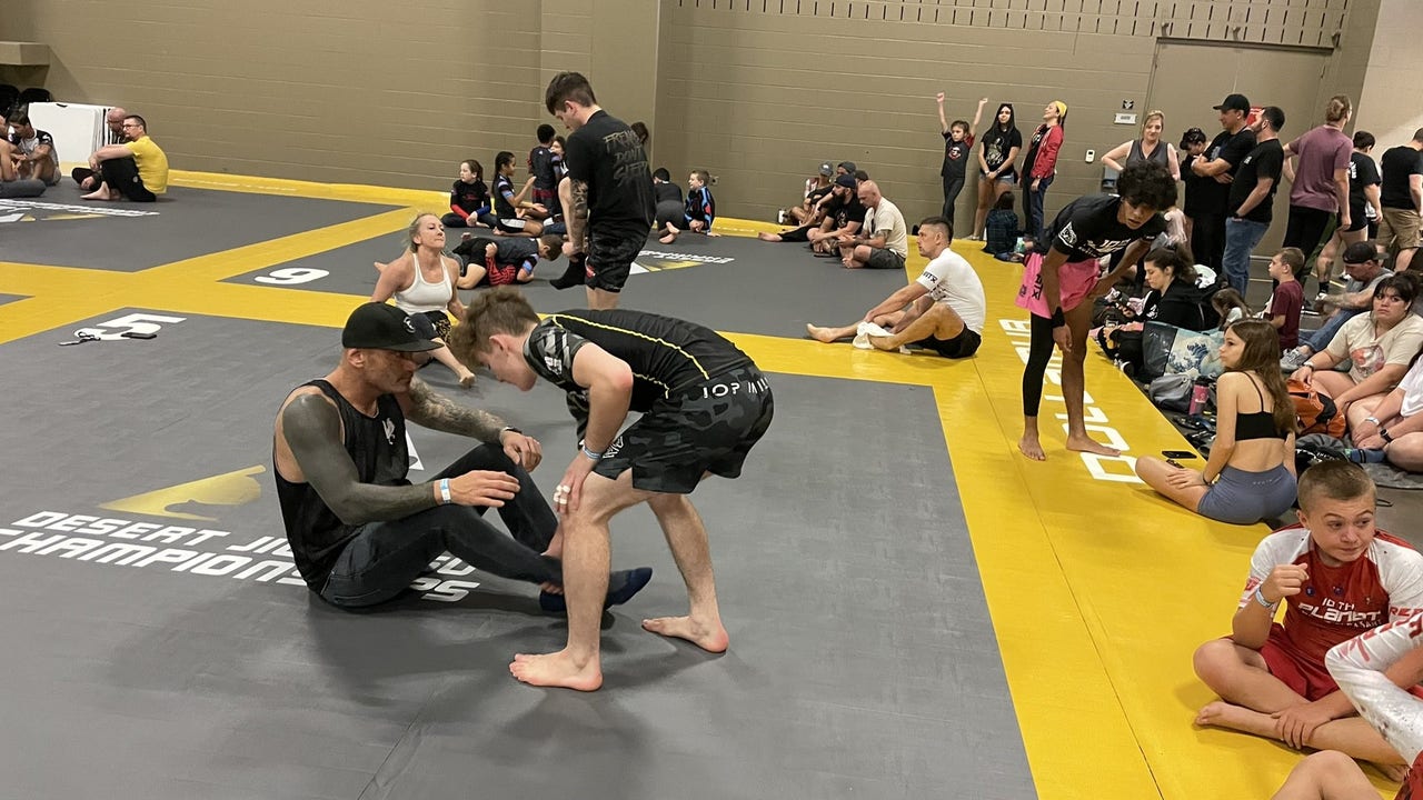 13-year-old jujitsu competitor takes mat at biggest fitness event in Austin