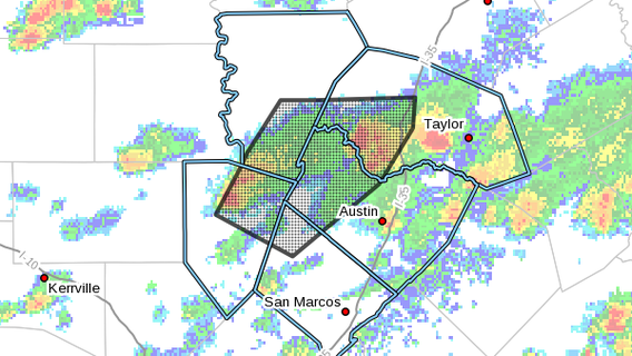 Flood Advisory issued for several Central Texas counties, additional rain expected