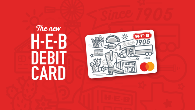H-E-B launches debit card offering cash back on H-E-B brand products