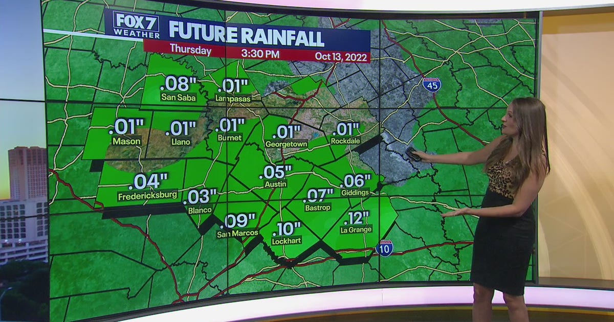 Possible rain in the forecast for Austin-area next week | FOX 7 Austin