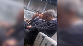 Austin Mayor Adler apologizes after photo shows him with eyes closed during fallen officer's service