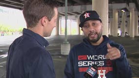 Man who made viral rap about Houston Astros visits radio station for new song