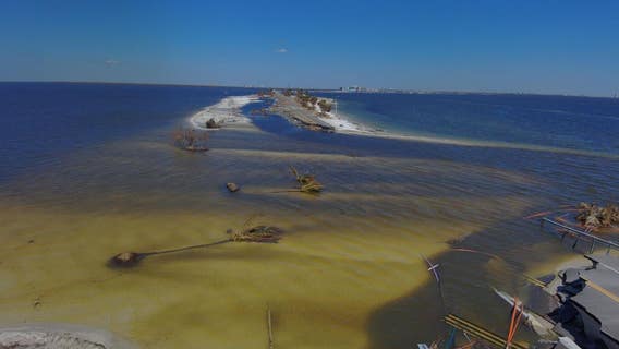 Before and after photos: Sanibel Island Causeway opens again after Hurricane Ian washed it out