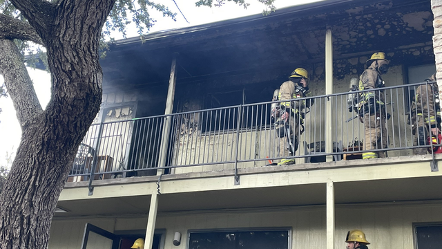 Several residents displaced after fire at Central Austin apartment complex