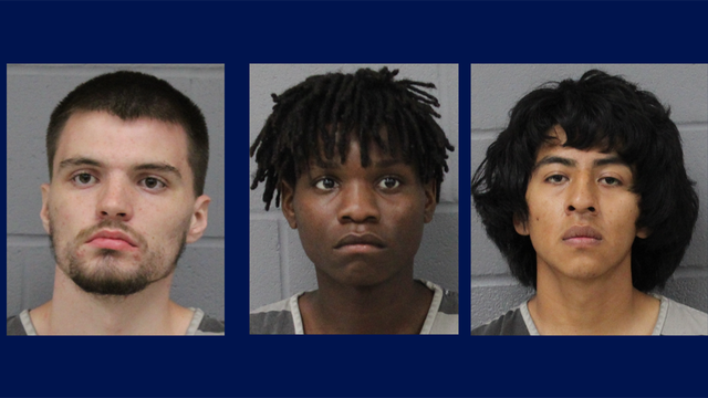 3 arrested following string of robberies in Austin on the same day
