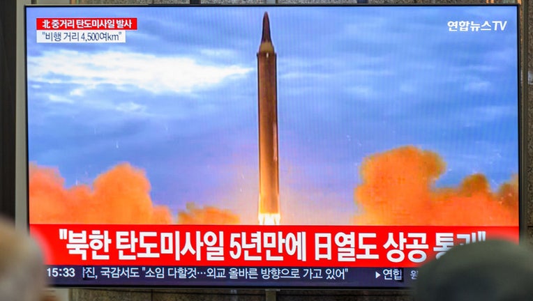 NK missile fire