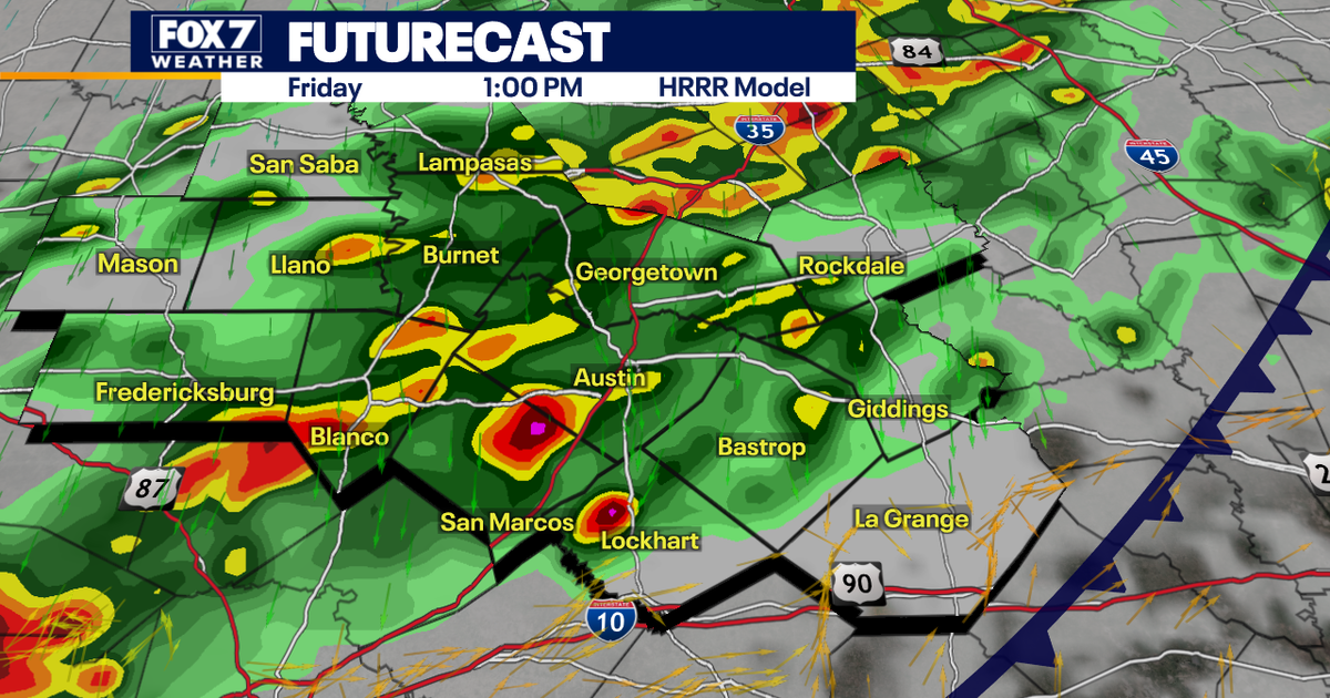 Strong cold front bringing isolated severe storms, chilly temperatures ...