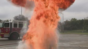 Austin firefighters show how NOT to fry your Thanksgiving turkey