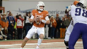Texas Longhorns hope to keep Big 12 title hopes alive with win against Kansas Jayhawks