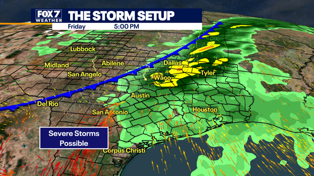 Warm weather today; storms headed this way tomorrow