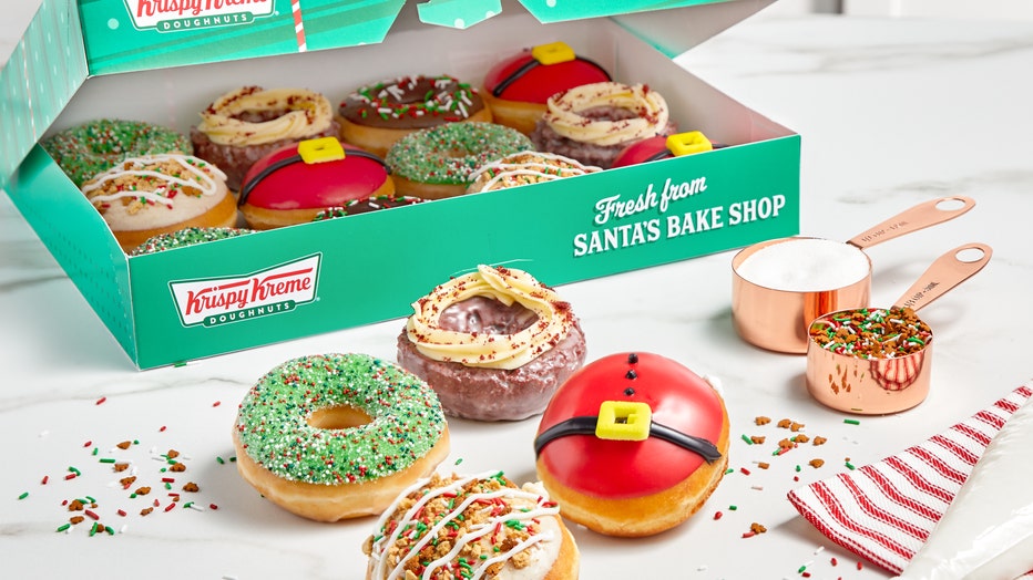 Krispy Kreme introduces holiday doughnuts which will launch the day after Thanksgiving | FOX7 Austin