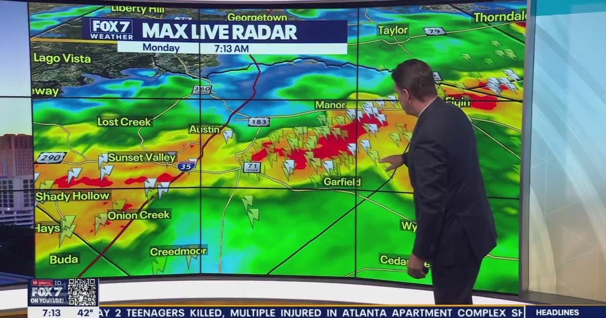 Heavy rain hits Austin area, cold front later this week | FOX 7 Austin