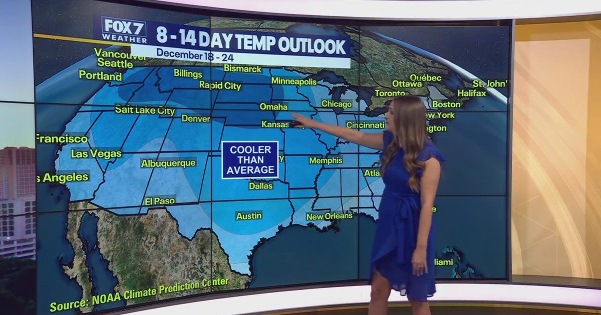 Multiple cold fronts on the way just in time for the holidays | FOX 7 ...