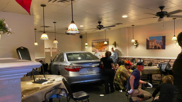 Waitress saves boy, takes impact of car that went into Round Rock restaurant