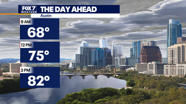 Warm today, increasing chances of rain this weekend
