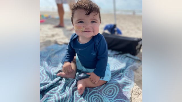 Austin 1-year-old celebrates first birthday after 2 open heart surgeries due to congenital heart defect