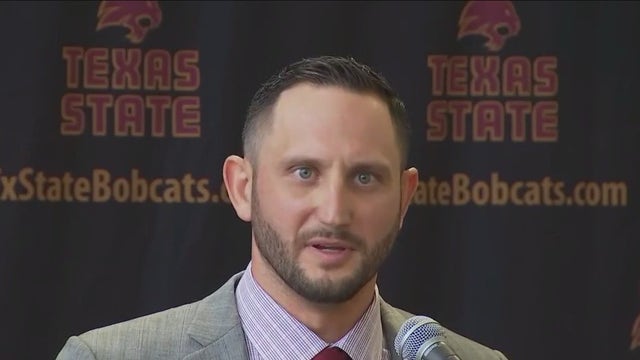 Texas State introduces GJ Kinne as Bobcats' new head football coach
