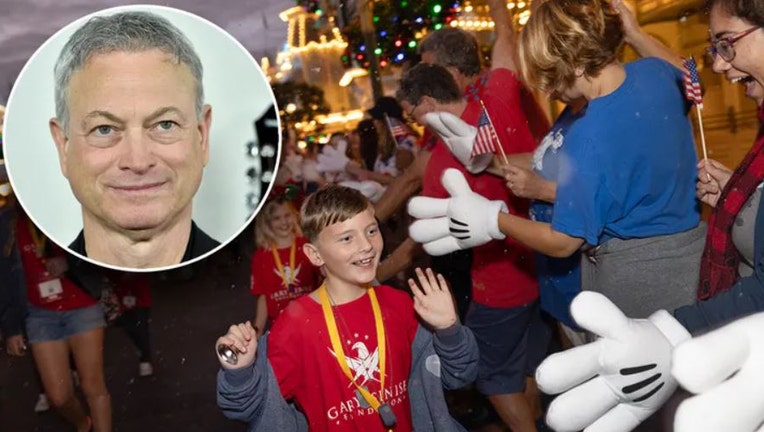 Gary Sinise Gold Star families Disney World