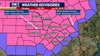 Central Texas weather: Winter Storm Warning for Central Texas, icy conditions possible in some areas