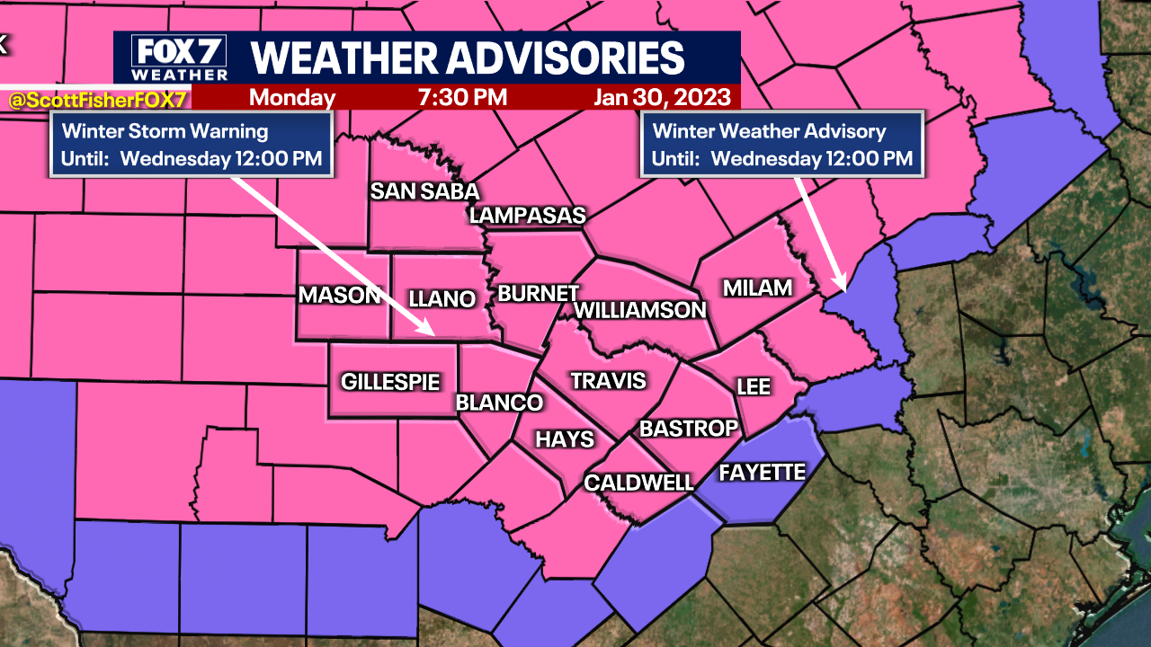 Central Texas weather: City officials, plumbers prepare for wintry weather