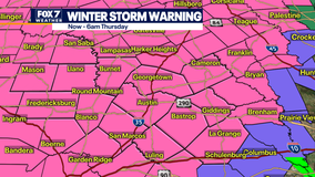Central Texas weather: Winter Storm Warning extended through Thursday as ice threat increases