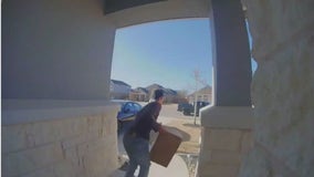 Porch pirates caught on camera stealing packages from several homes in Manchaca