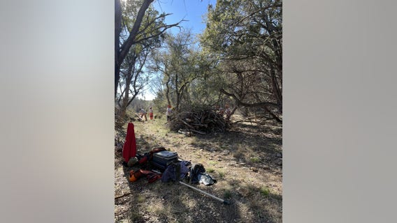 Volunteer group assists Williamson County with large fire mitigation project ahead of wildfire season