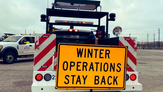 Austin weather: TxDOT treats roads ahead of winter weather