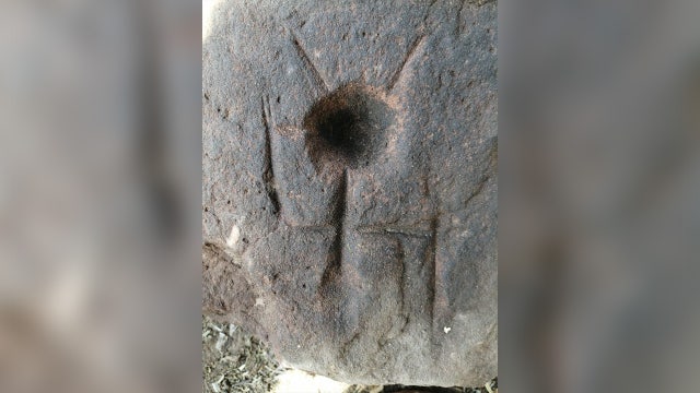 UK archaeologists ask public’s help with puzzling cave carving