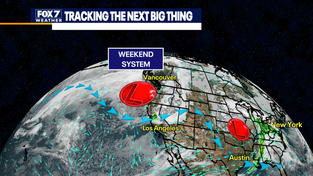 Central Texas weather: Sunshine today, then rain chances increase