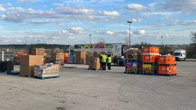 Central Texas Food Bank provides 500 households with food in response to increased need