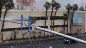Snow falls on Las Vegas on Valentine's Day - 1st time since 1937