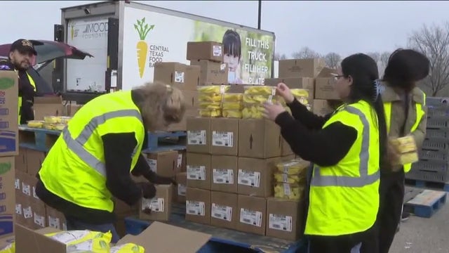 Central Texas Food Bank to hold special food distribution Monday