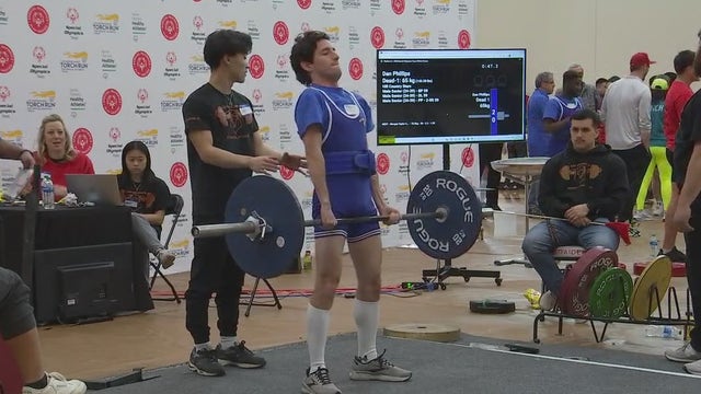 Special Olympics athletes compete in winter games