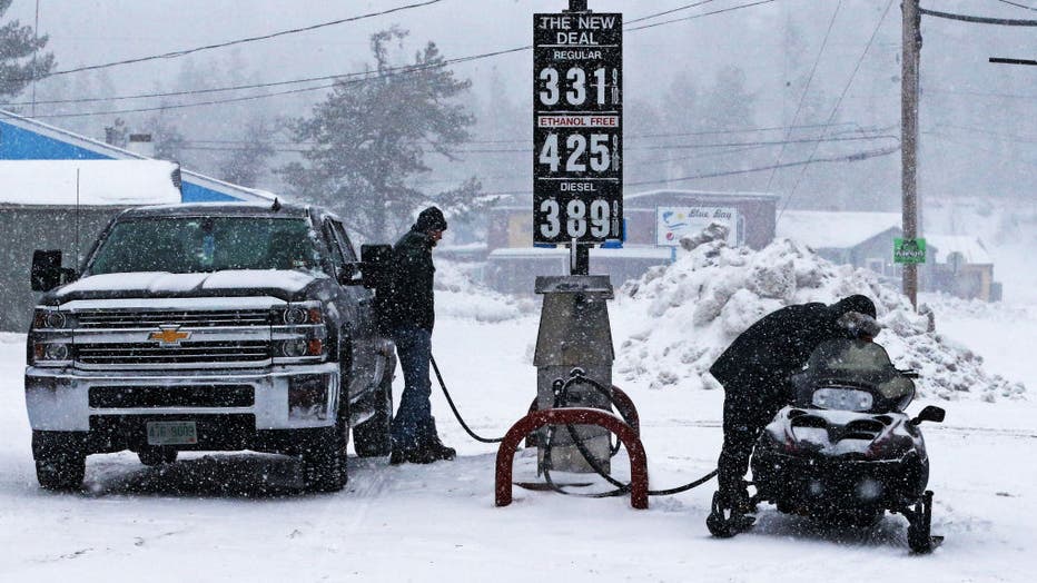 Winter Storm Hits New England