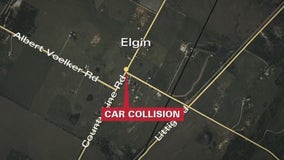 Crash in Elgin leaves 1 dead, 4 others hurt