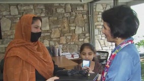 Afghan refugee reflects on life after Taliban takeover; nonprofit gives out laptops to refugees
