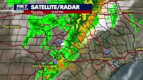 Central Texas weather: Heavy rain, gusty winds head out of CTX, cold front comes in