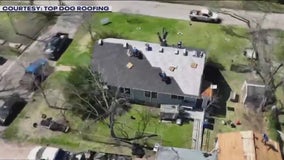 Elderly Taylor couple receives new roof thanks to veterans assistance program