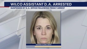 Williamson County assistant DA suspended after DWI arrest