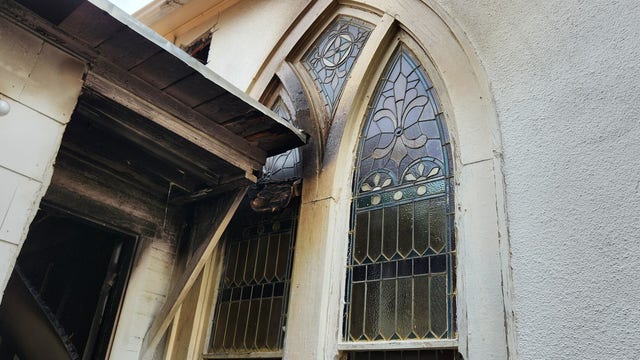 Firefighters investigate arson at historic South Austin church