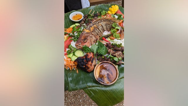 East Austin food trailer Fil N' Viet celebrates anniversary with family-style feast