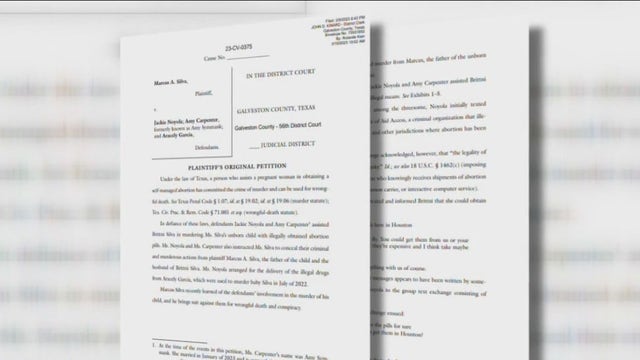 Texas man sues 3 women accused of helping his ex-wife acquire abortion pill