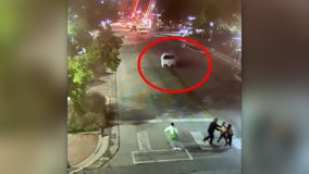 VIDEO: San Marcos car thief nearly runs over 6 pedestrians