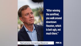 Connecticut Governor calls Houston 'butt ugly' during radio interview following NCAA tournament